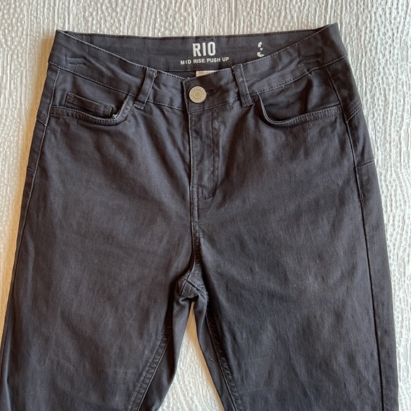 Mid Rise Booty Lifting Pants by Rio - Picture 5 of 7